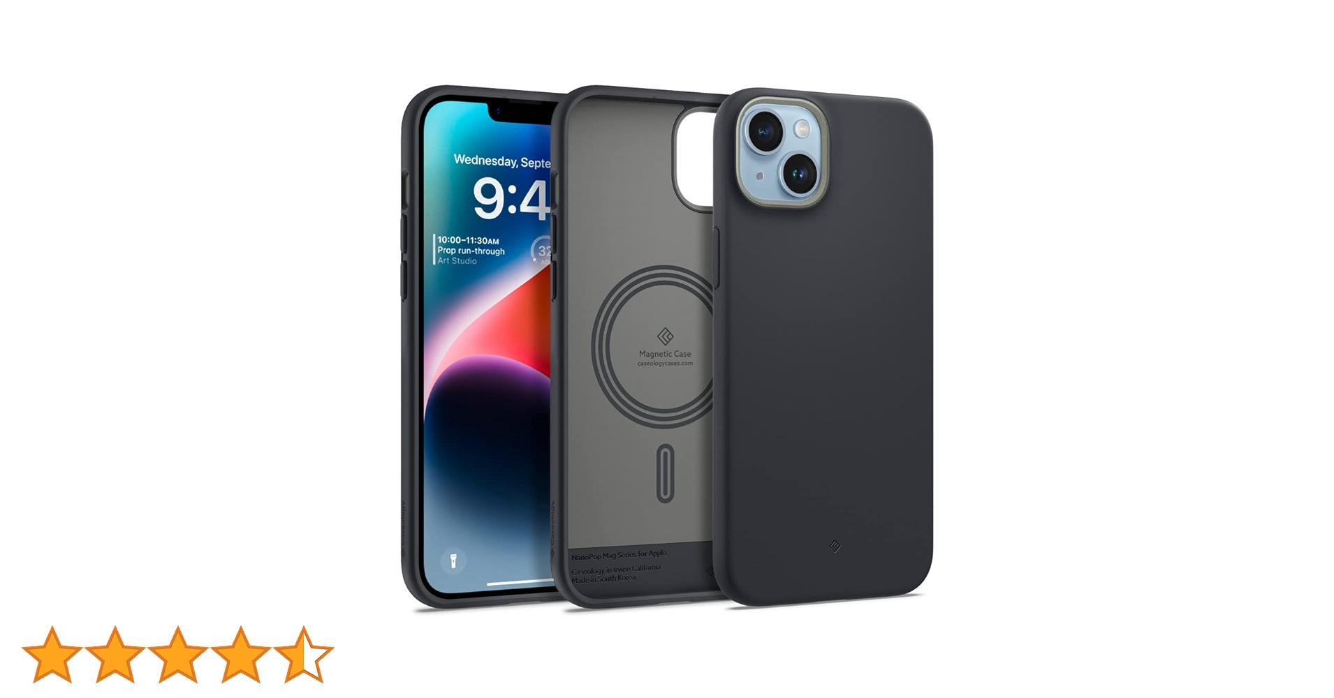 Caseology iPhone14 iPhone13 保護ケース ブラック Amazon.co.jp: Caseology iPhone 14 用 ケース MagSafe対応 TPU